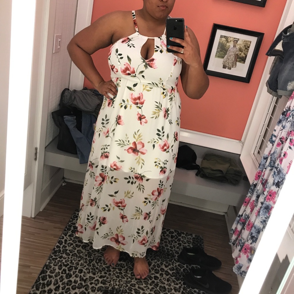 TORRID White Floral Dress - MAKE OFFER